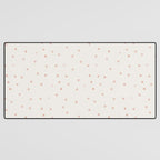 Little Stars Cream & Peach Desk Mat Gallery Image 3