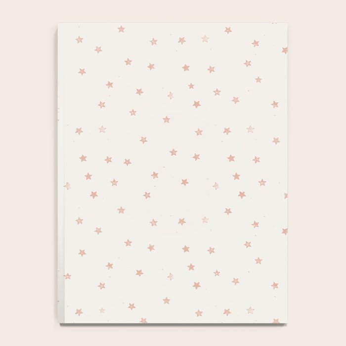Little Stars Cream & Peach Notebook Gallery Image 4