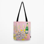 Oysters and Champagne Celebration Tote Bag Gallery Image 2