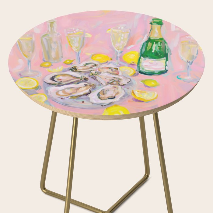 Oysters and Champagne Celebration Side Table Gallery Image 2