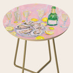 Oysters and Champagne Celebration Side Table Gallery Image 2