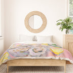 Oysters and Champagne Celebration Duvet Cover Gallery Image 3