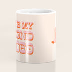 This is My Second Rodeo (pink and orange old west letters) Coffee Mug Gallery Image 4