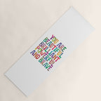 You Are Beautiful Brilliant Powerful And Brave Yoga Mat Gallery Image 1