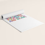 You Are Beautiful Brilliant Powerful And Brave Yoga Mat Gallery Image 2