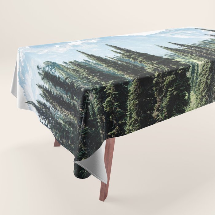 Alpine Adventure Tablecloth Gallery Image 1
