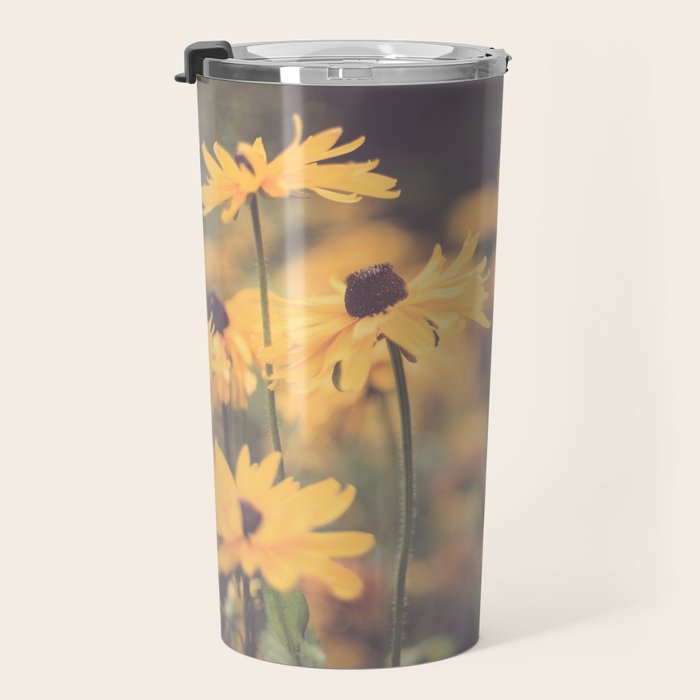 Summer Flowers Travel Mug Gallery Image 3