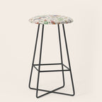 Swedish Folk Art Stool Gallery Image 1