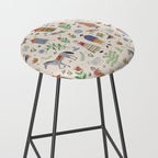 Swedish Folk Art Stool Gallery Image 2