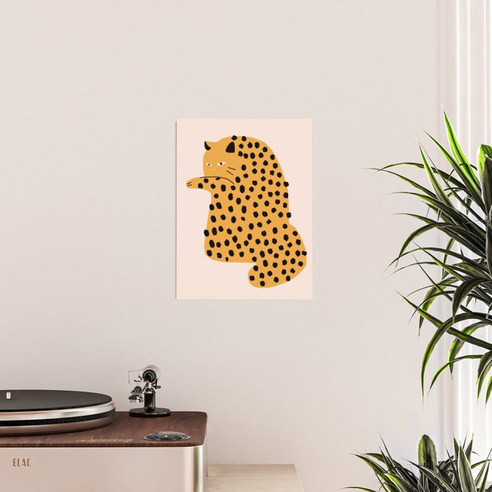 Self grooming cat Poster Gallery Image 2