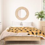 Self grooming cat Duvet Cover Gallery Image 3
