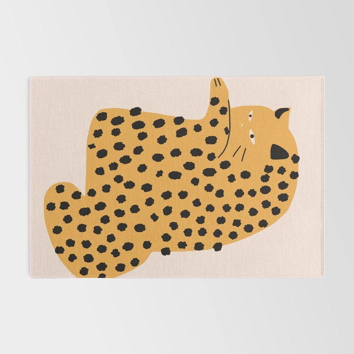 Self grooming cat Rug Gallery Image 2