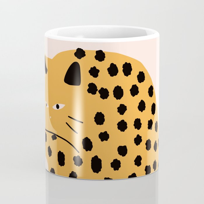 Self grooming cat Coffee Mug Gallery Image 4