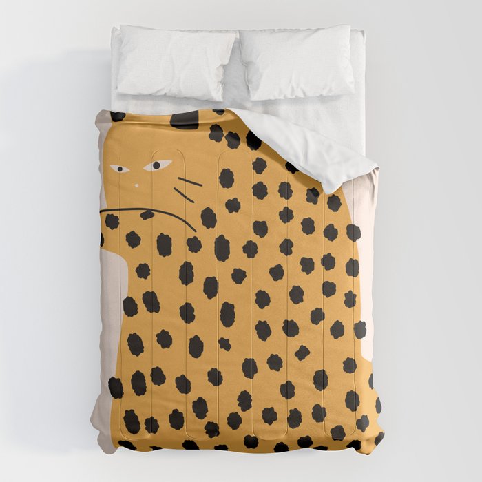Self grooming cat Comforter Gallery Image 1