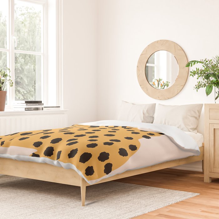 Self grooming cat Duvet Cover Gallery Image 2