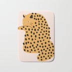 Self grooming cat Bath Mat Gallery Image 1