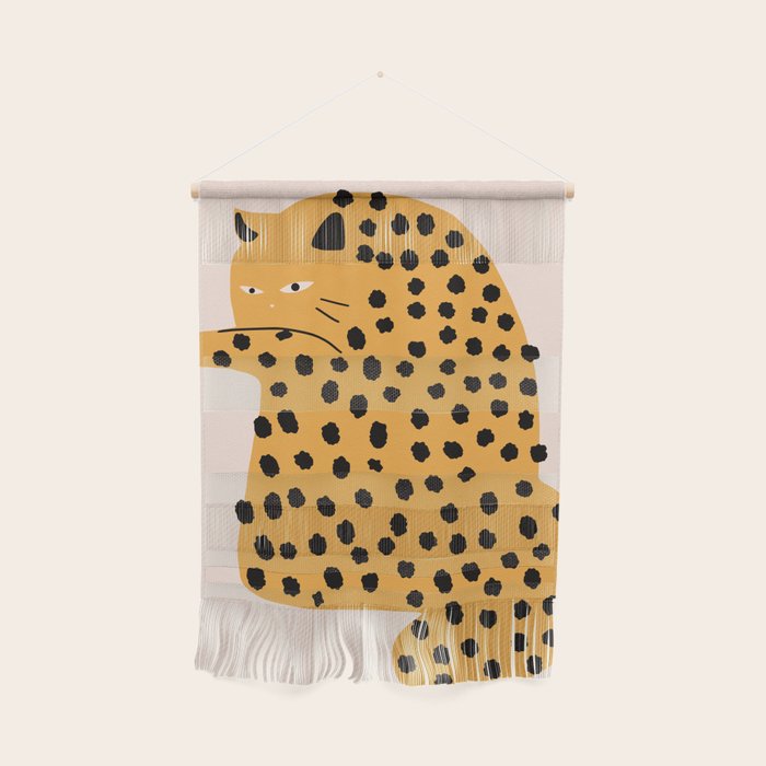 Self grooming cat Wall Hanging Gallery Image 1