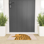 Self grooming cat Welcome Mat Gallery Image 3
