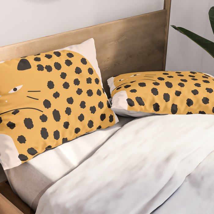 Self grooming cat Pillow Sham Gallery Image 2