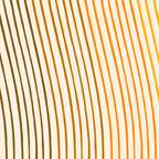 Organic Fine Lines Wavy Gradient Minimal Ink Stripe Pattern Brown Orange Yellow Coffee Mug Gallery Image 2