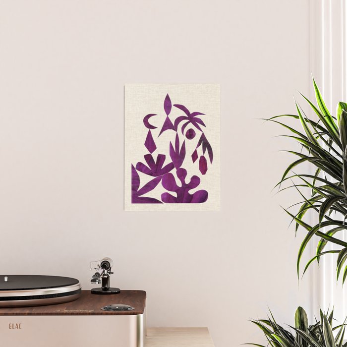 Purple Tropic Poster Gallery Image 2