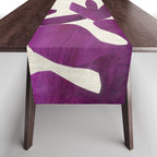 Purple Tropic Table Runner Gallery Image 1