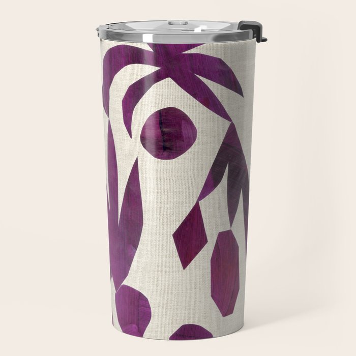 Purple Tropic Travel Mug Gallery Image 2