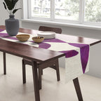Purple Tropic Table Runner Gallery Image 2