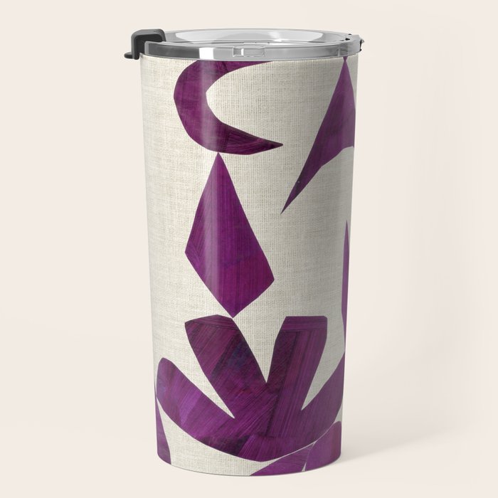 Purple Tropic Travel Mug Gallery Image 3