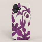 Purple Tropic iPhone Case Gallery Image 1