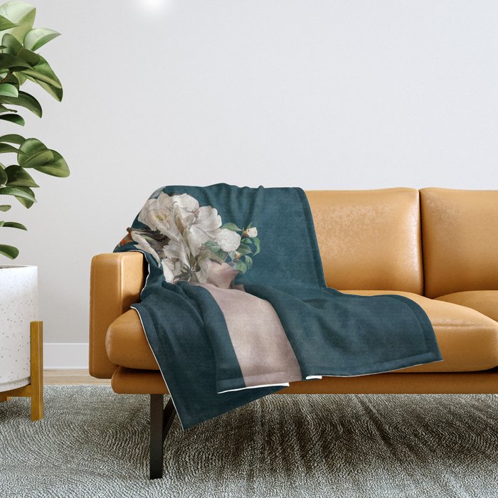 In Bloom 39 Throw Blanket Gallery Image 1