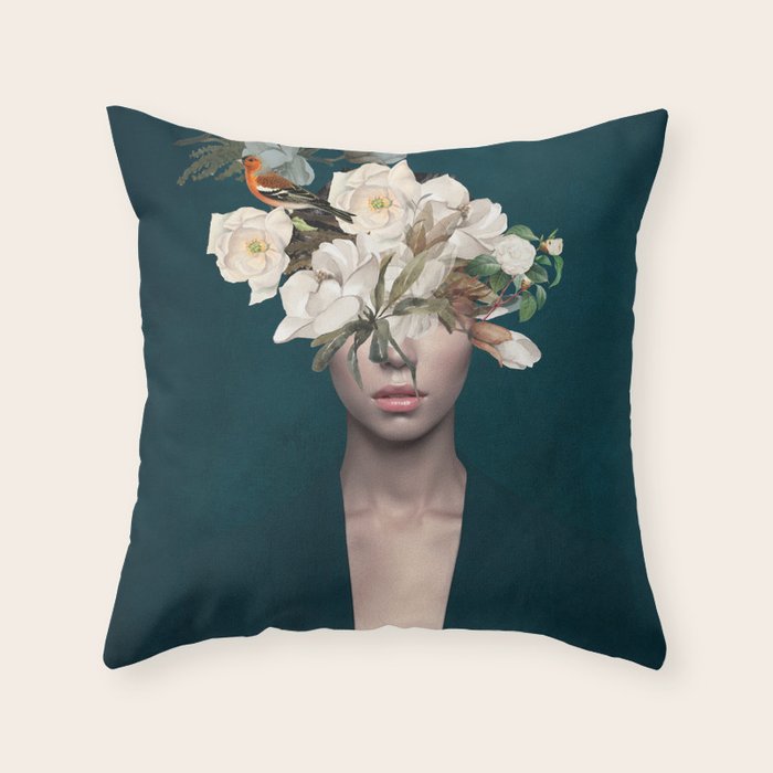 In Bloom 39 Throw Pillow Gallery Image 6