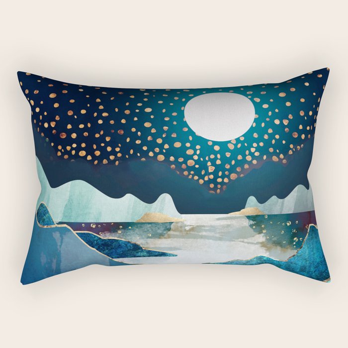 Moon Glow Rectangular Pillow Gallery Image 1