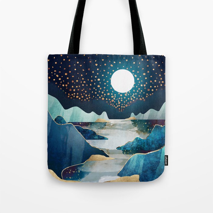 Moon Glow Tote Bag Gallery Image 1