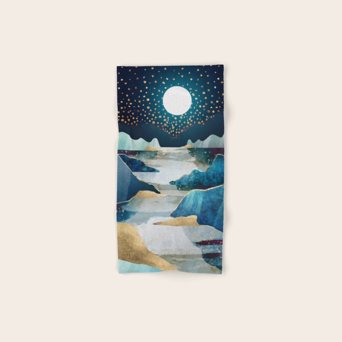 Moon Glow Hand & Bath Towel Gallery Image 1