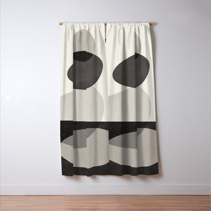 Abstract Shapes 23 Window Curtain Gallery Image 3