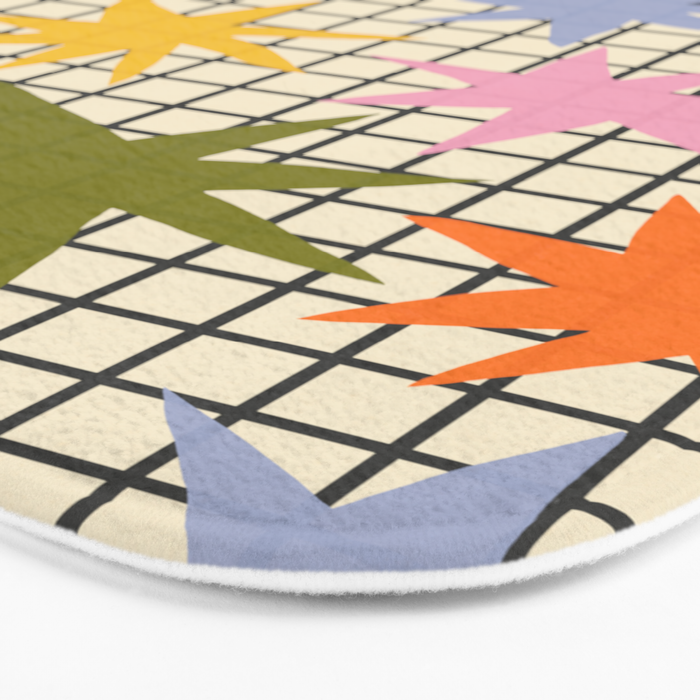 Playful Stars #1 Bath Mat Gallery Image 3