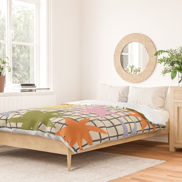Playful Stars #1 Duvet Cover Gallery Image 2