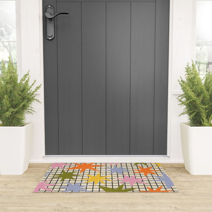 Playful Stars #1 Welcome Mat Gallery Image 3