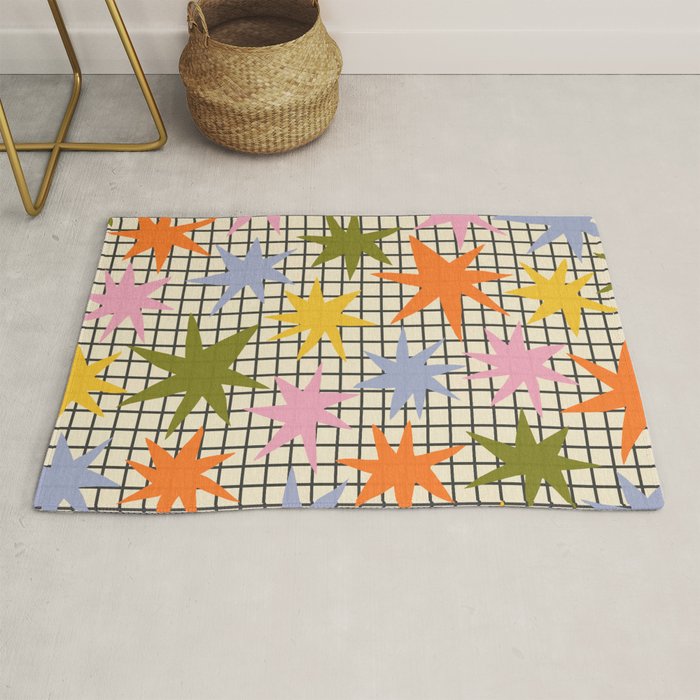 Playful Stars #1 Rug Gallery Image 1