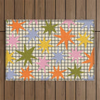 Playful Stars #1 Outdoor Rug Gallery Image 1