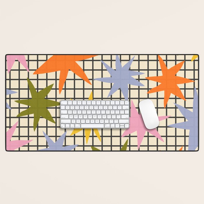 Playful Stars #1 Desk Mat Gallery Image 1