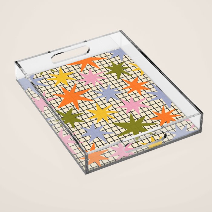Playful Stars #1 Acrylic Tray Gallery Image 1