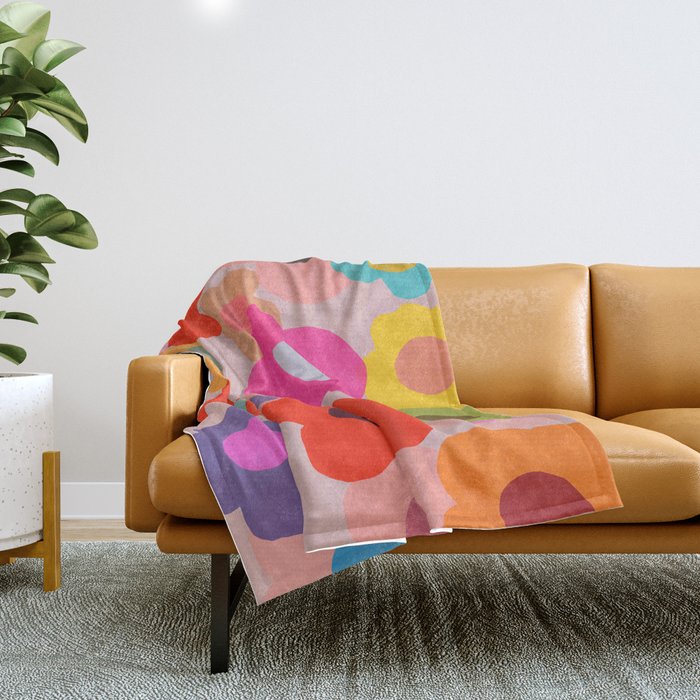 poppy 6 Throw Blanket Gallery Image 1