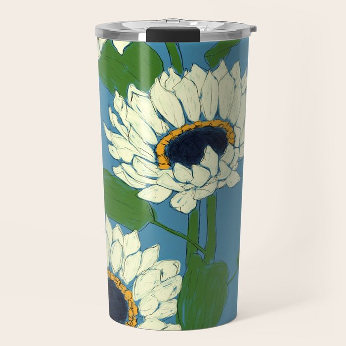 Sunflower Blue Sami Travel Mug Gallery Image 1