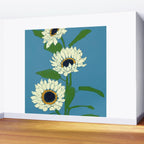 Sunflower Blue Sami Wall Mural Gallery Image 2