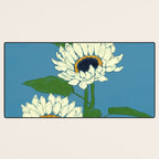 Sunflower Blue Sami Desk Mat Gallery Image 3