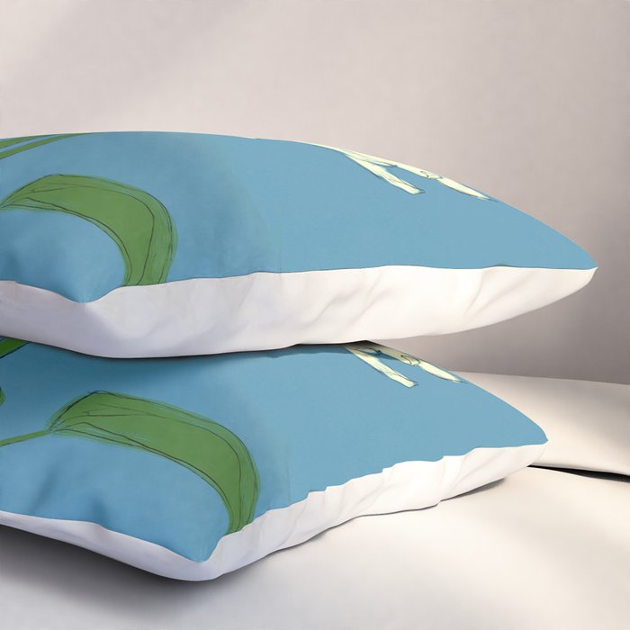 Sunflower Blue Sami Pillow Sham Gallery Image 3