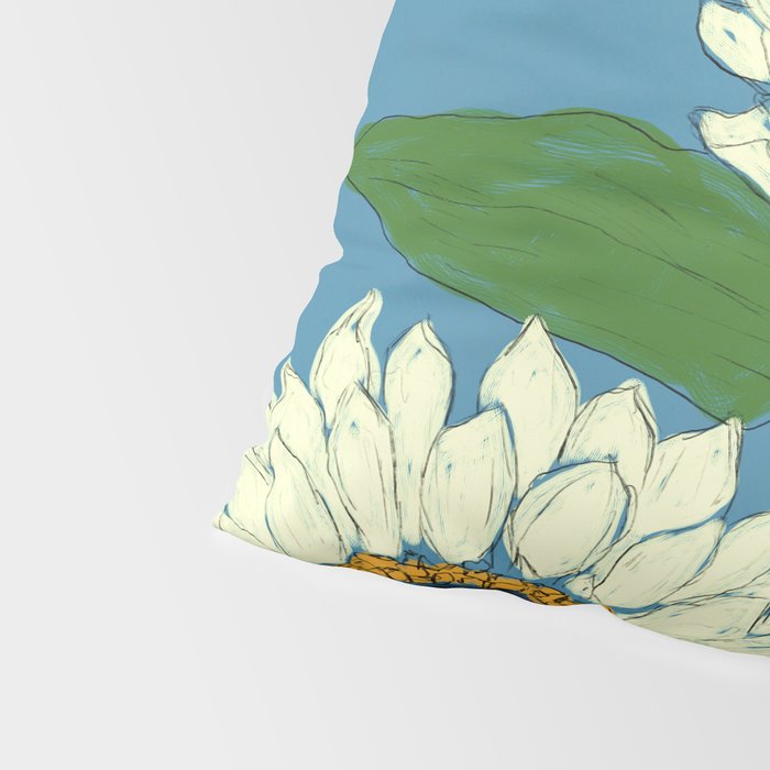 Sunflower Blue Sami Pillow Sham Gallery Image 4