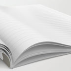 Liquid Swirl Abstract Pattern in Mustard, Navy, Gray, and White Notebook Gallery Image 2